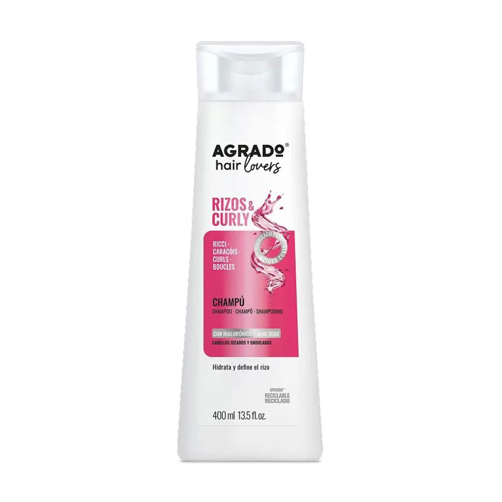 Шампунь Agrado Shampoo Curly для кучерявого волосся, 400 мл